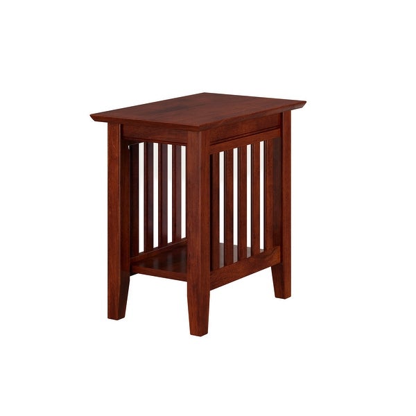 Mission Solid Wood Side Table Set of 2