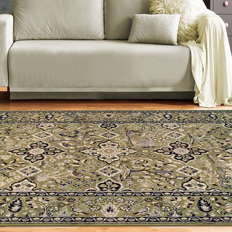 Superior Radcliffe Traditional Floral Medallion Indoor Area Rug