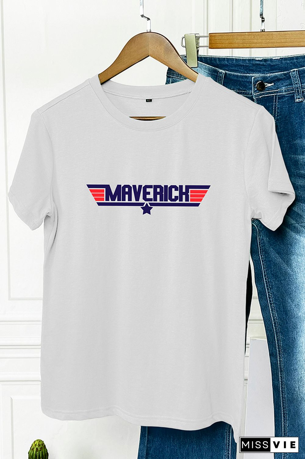 Maverick Top Gun Graphic Tee Wholesale