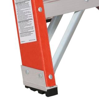 Werner 2 ft. Fiberglass Step Ladder with 300 lb. Load Capacity Type IA Duty Rating 6202