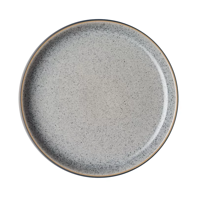 Denby STG-003G-4 Studio Grey Coupe Dinner Plate (Set of 4)