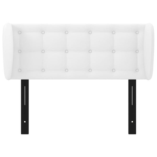 vidaXL Headboard with Ears Black 40.6