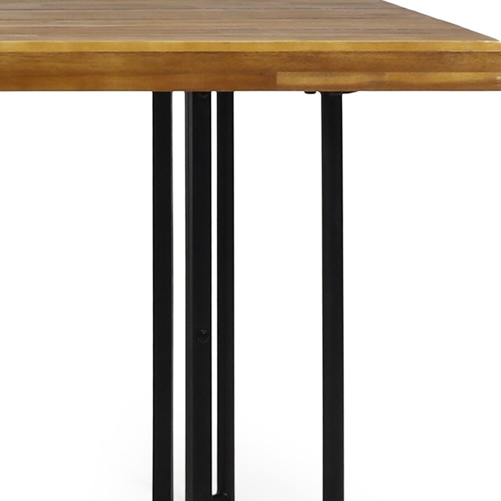 Noah Acacia Wood Dining Table by Christopher Knight Home   72.00\