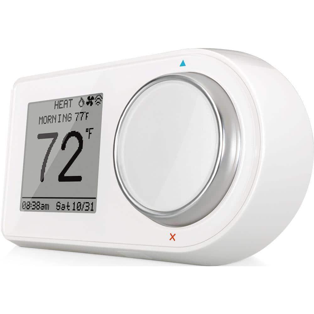 LUXGEO 7Day WiFi Programmable Thermostat in White