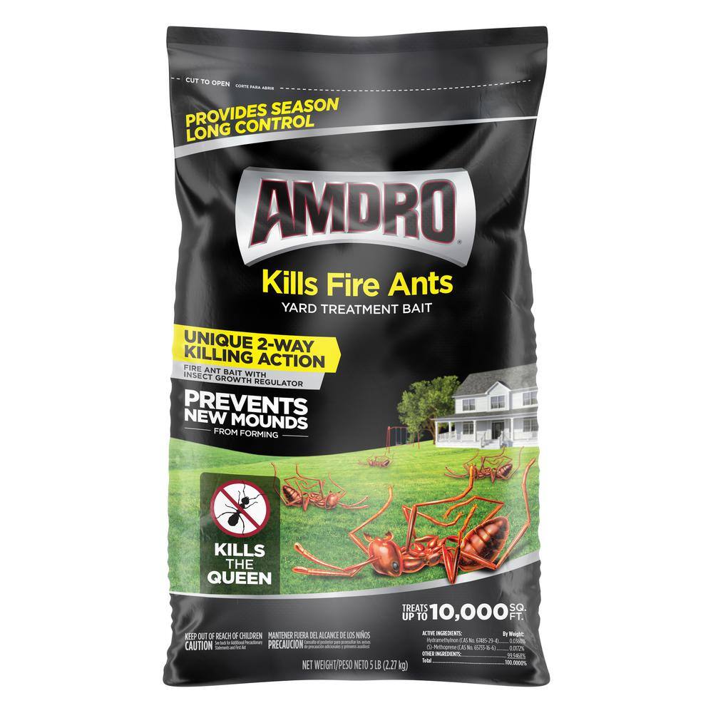 AMDRO 5 lbs. Fire Ant Killer Yard Treatment Bait 100537440