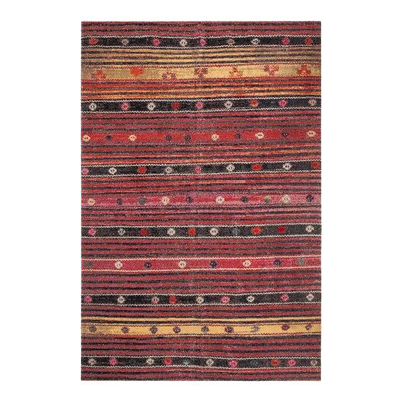 Safavieh Rust/Multi Montage Addilyn Rug