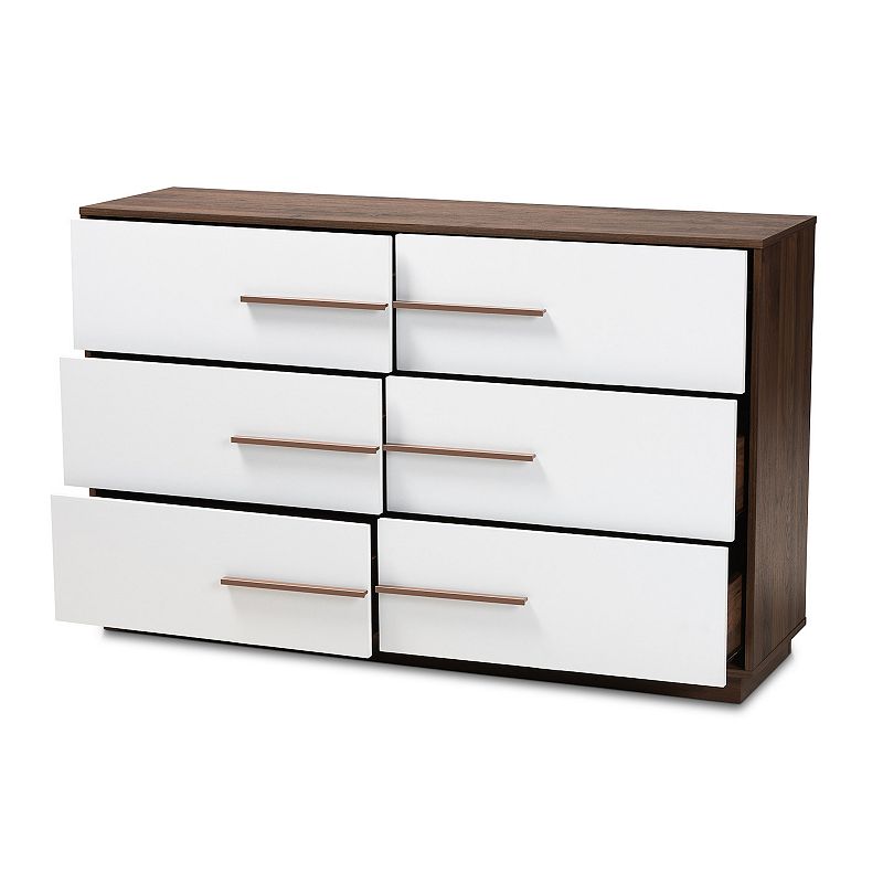 Baxton Studio Mette Medium Brown Dresser