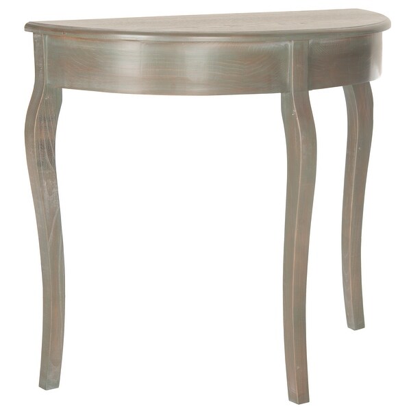 SAFAVIEH Sema Ash Grey Console - 33.9