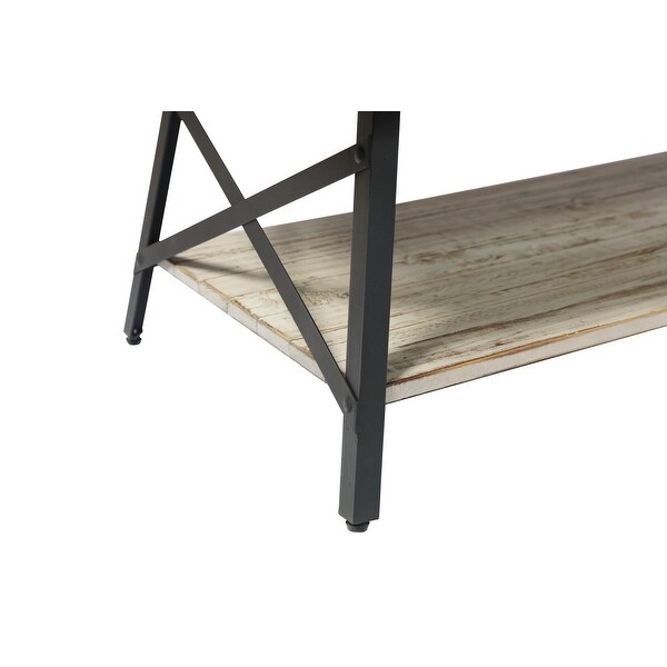 Carbon Loft Oliver Rustic Wood Coffee Table