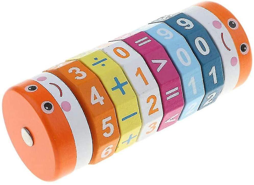 Cylindrical Learning Cube，arithmetic Learning Toy，intelligence Brain Developing Toy，arithmetic Learn