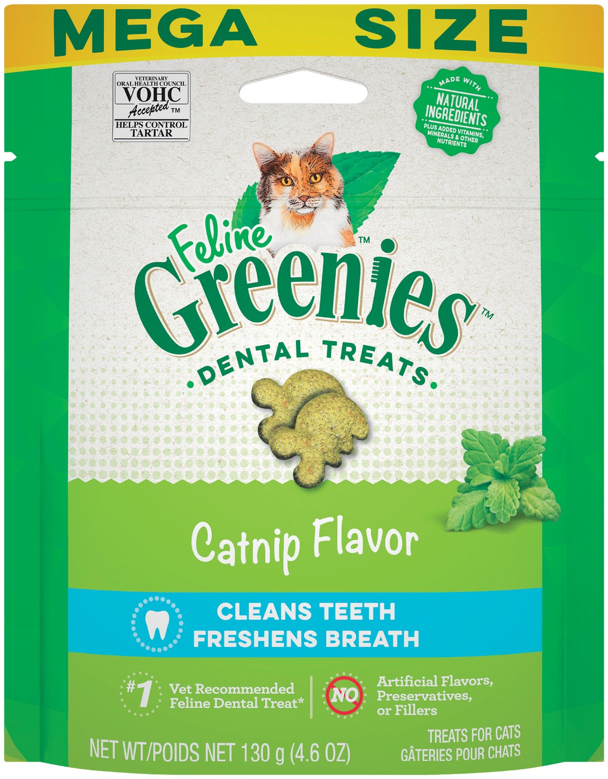 Greenies Dental Cat Treats 4.6 Oz.