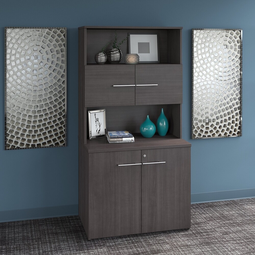 Office 500 Tall Storage Cabinet with Doors by Bush Business Furniture