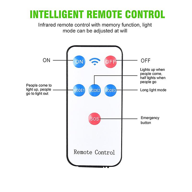 120 Cob Solar Light Outdoor Street Light Wall Light Mobile Pir Sensor Power Lighting 3 Mode Garden Waterproof Light With Remote Control Solar Light (