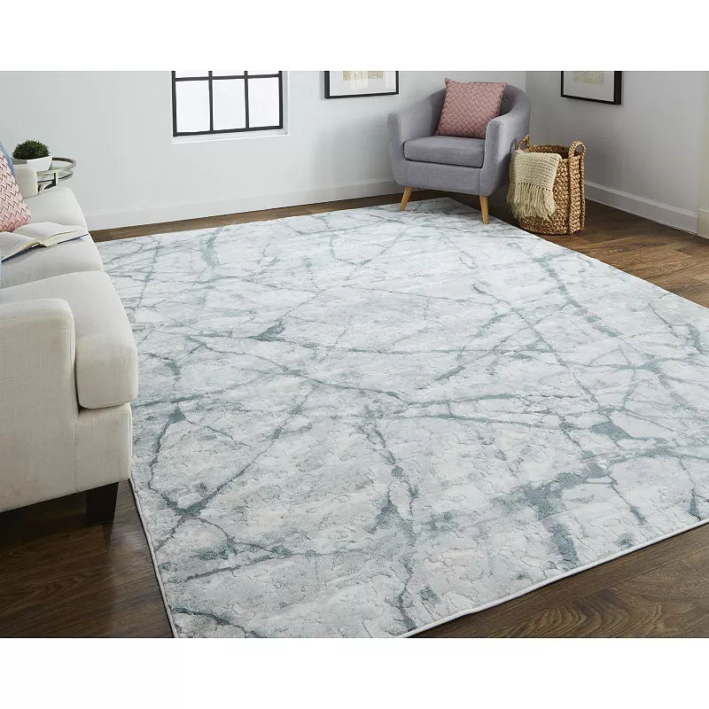 Weave and Wander Halton Contemporary Marbled Rug