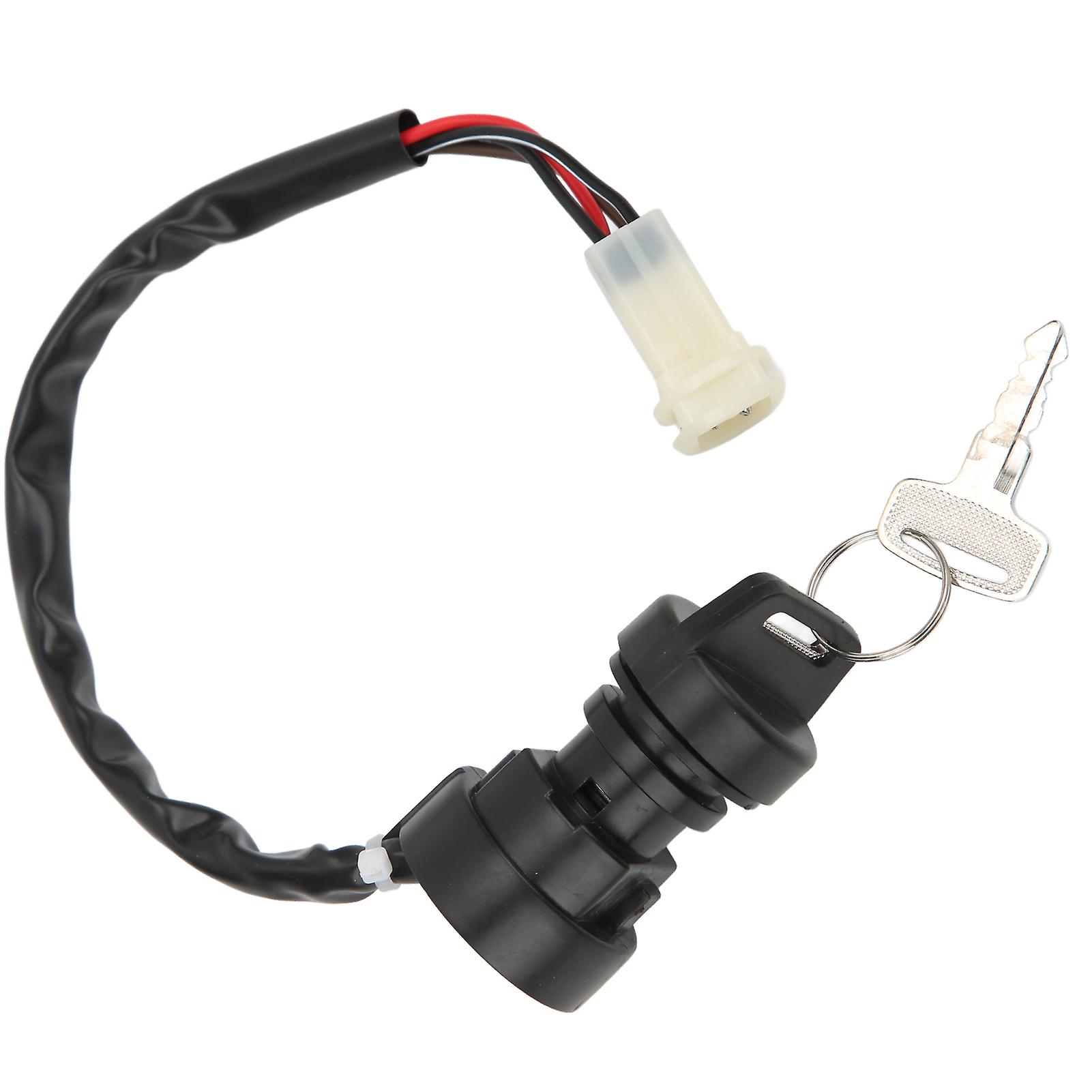 Ignition Switch With 2 Keys 2fj825100200 Plug And Play Replacement For Badger 80 Yfm80 Atv 19851998