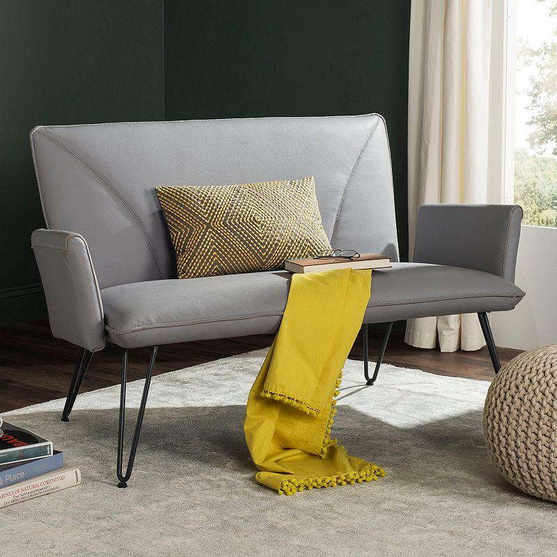 Safavieh Gray Johannes Loveseat