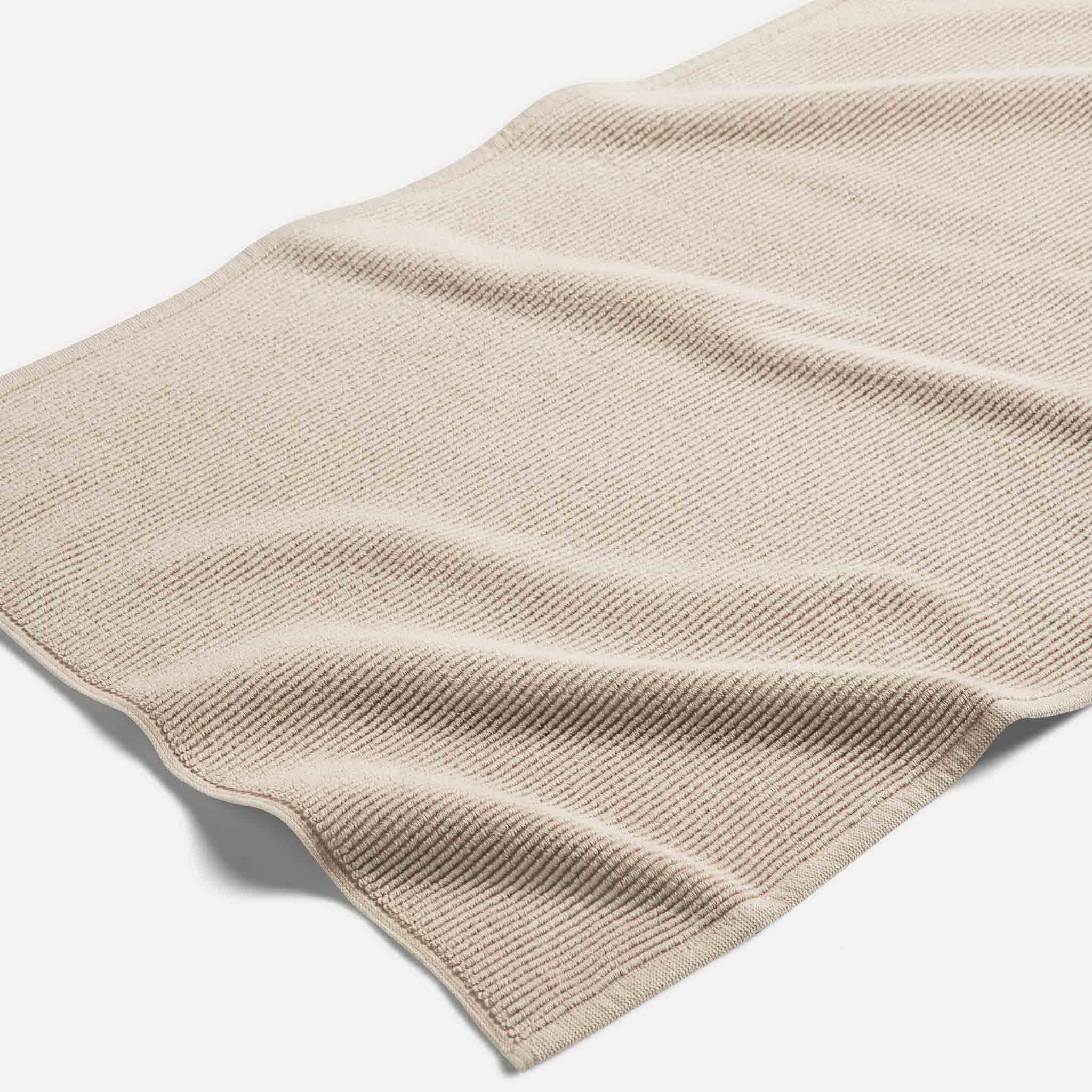 Organic Ribbed Bath Mat - Last Call