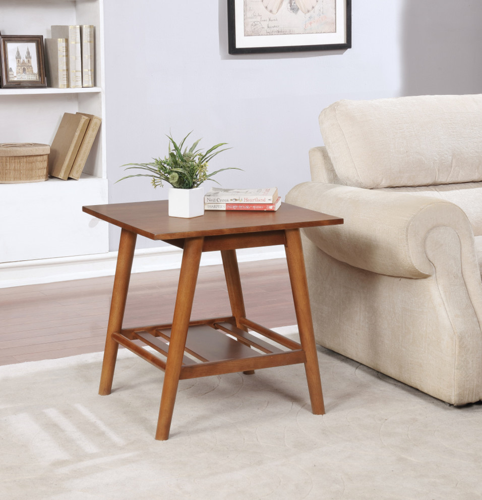 Charlotte End Table   Midcentury   Side Tables And End Tables   by GwG Outlet  Houzz