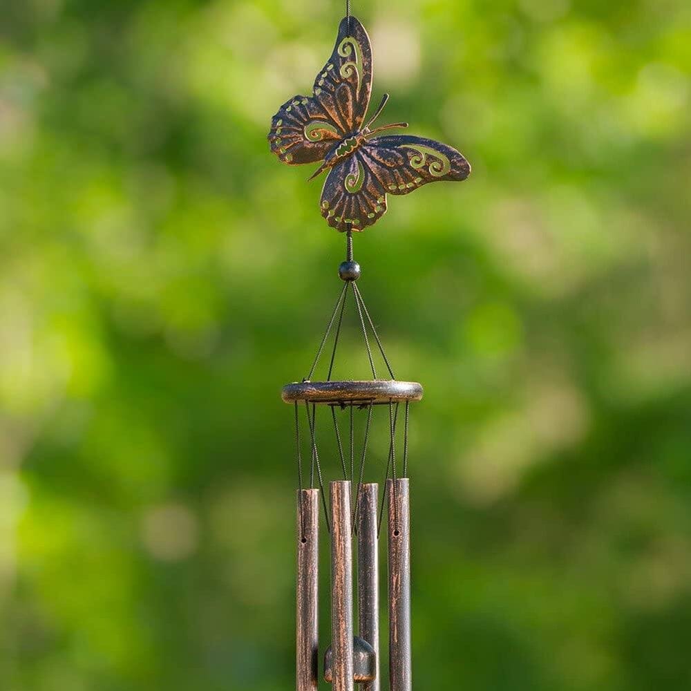 Butterfly Outdoor Garden Decor Wind Chime