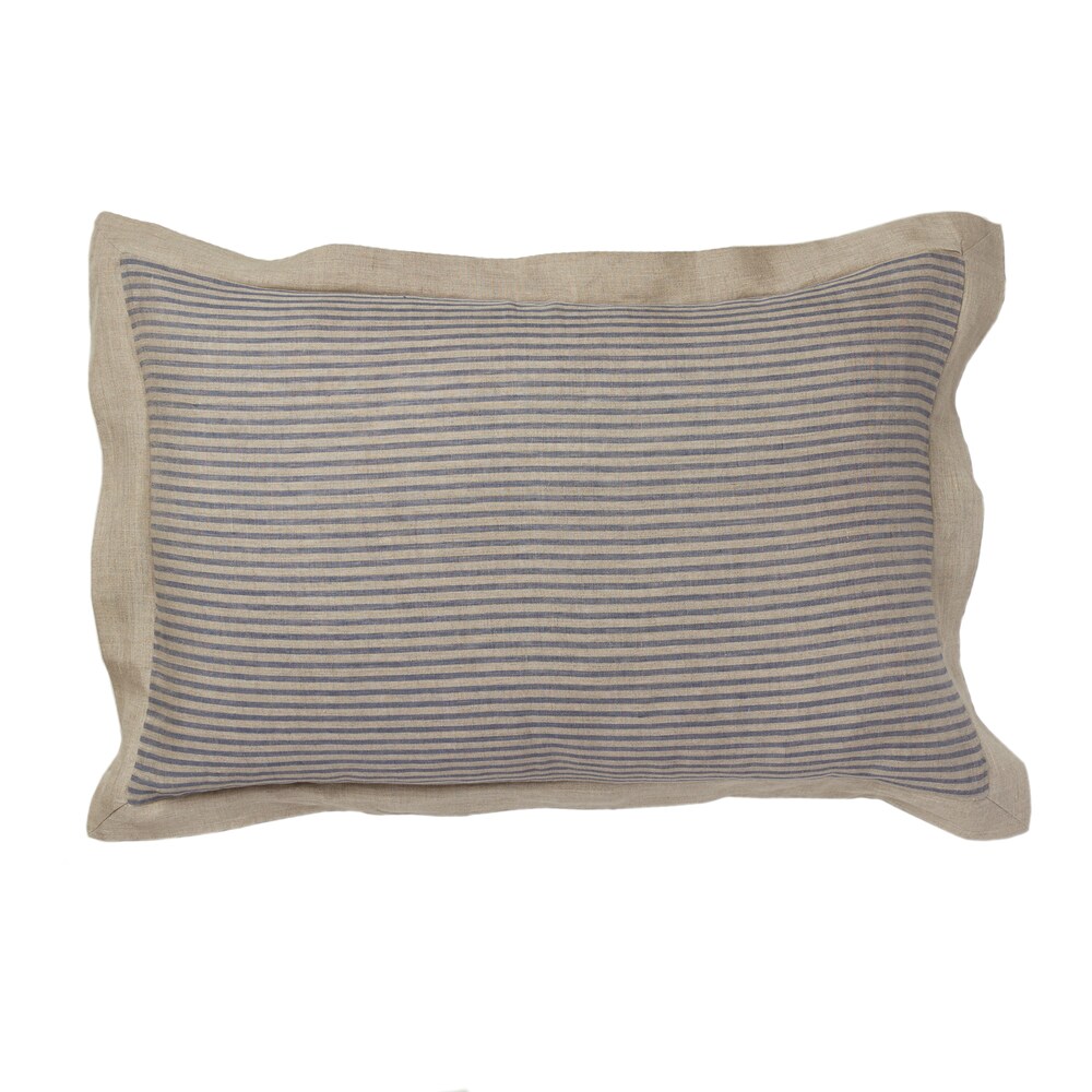 Linen Stripe Sham