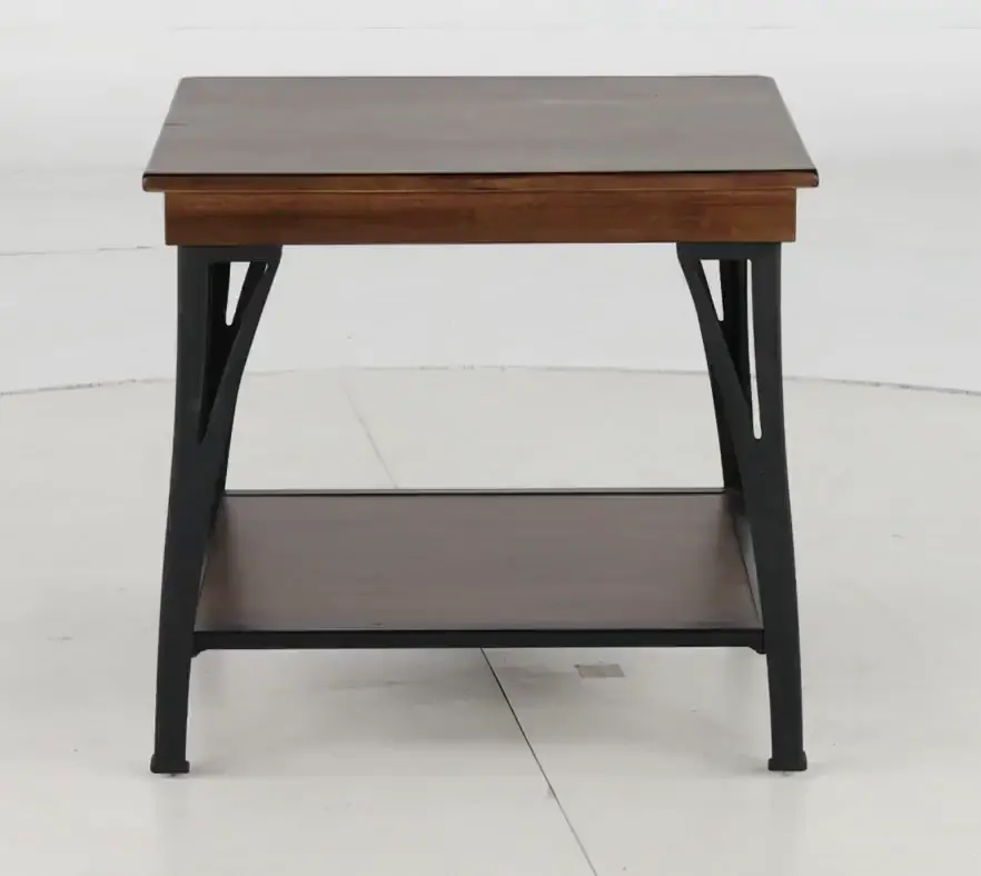 District Cool Copper End Table