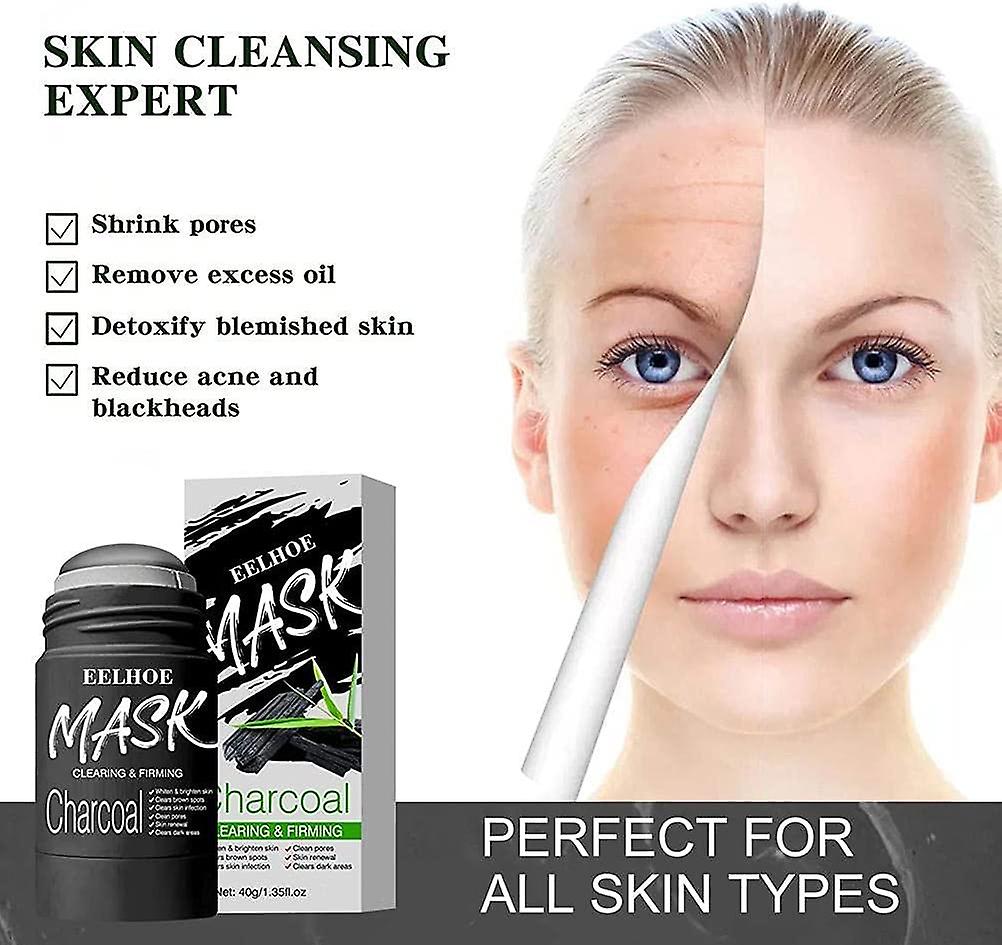 Solid Mask Stick Face Purifying Moisturizing Oil Control Bamboo Charcoal