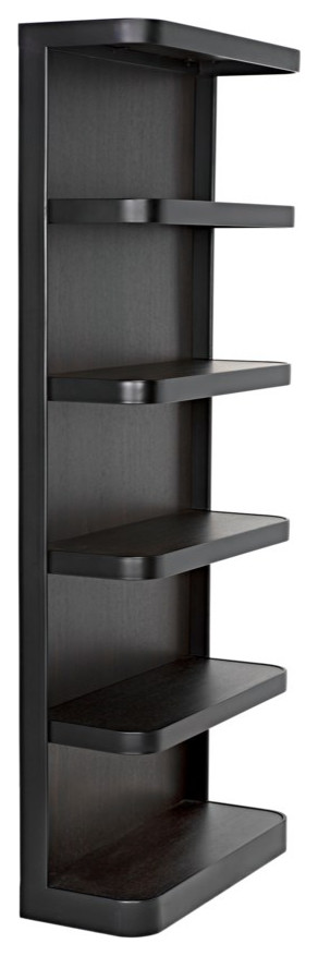 Dido Bookcase  Black Metal   Industrial   Bookcases   by HedgeApple  Houzz