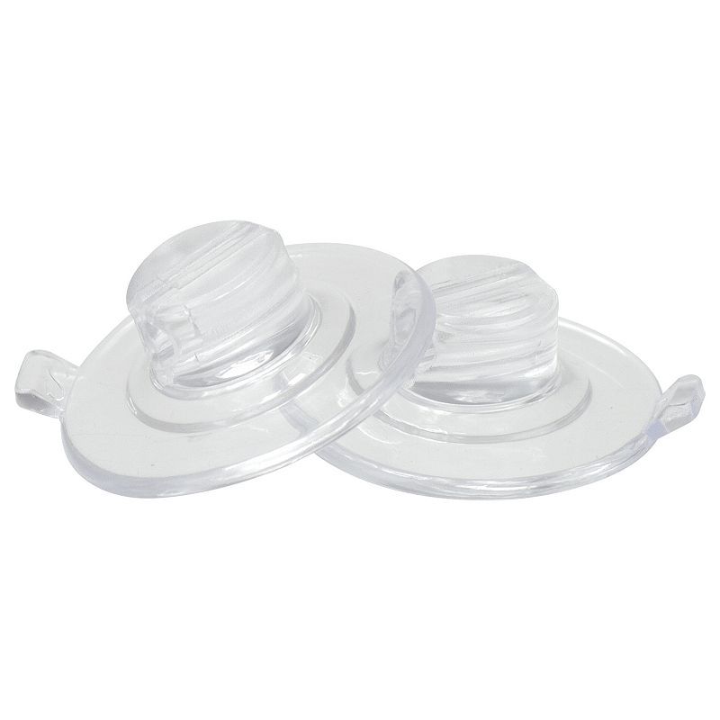 Set of 20 Clear Suction Cup Christmas Light Clips - 1.5