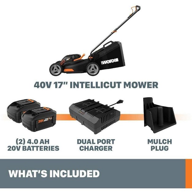 Cordless Lawn Mower battery amp Charger Included