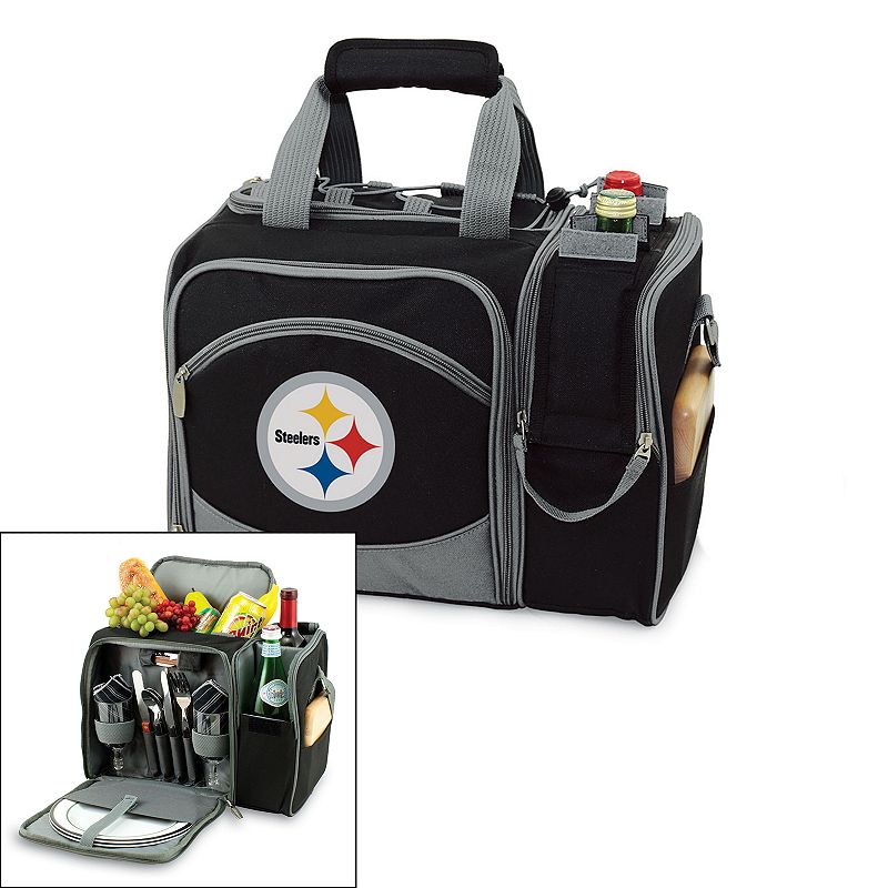 Picnic Time Pittsburgh Steelers Malibu Insulated Picnic Cooler