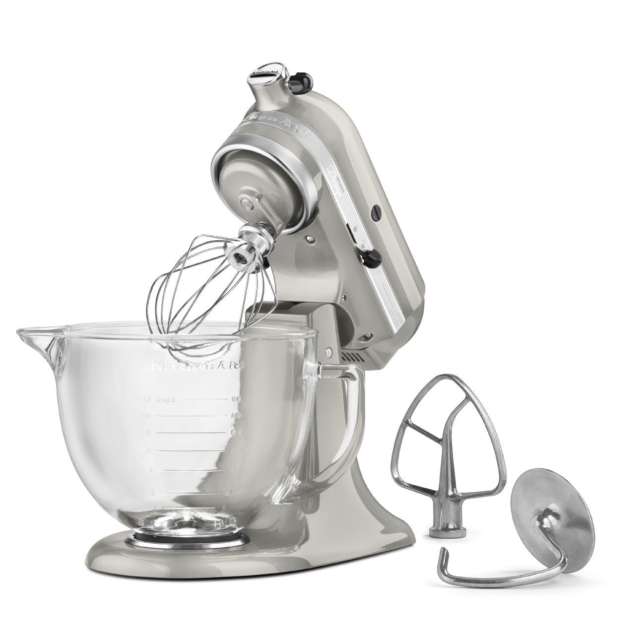 KitchenAid Artisan 5 Qt. Sugar Pearl Silver Stand Mixer