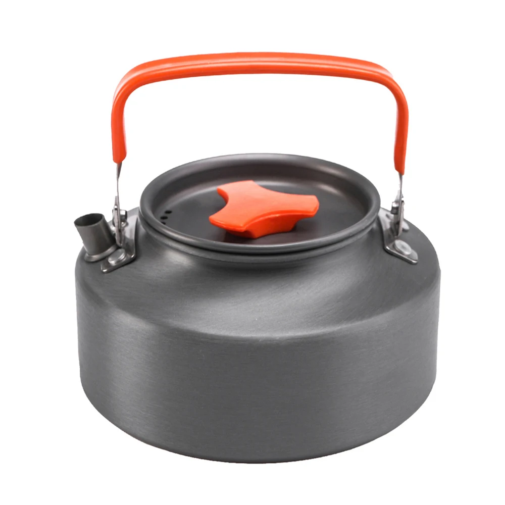 1.1L Aluminum oy Camping Teapot Outdoor Portable Camping Hiking Kettle