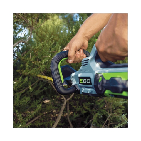 EGO HT2411 Hedge Trimmer， Battery Included， 2.5 Ah， 56 V， Lithium-Ion， 1 in Cutting Capacity， 24 in Blade