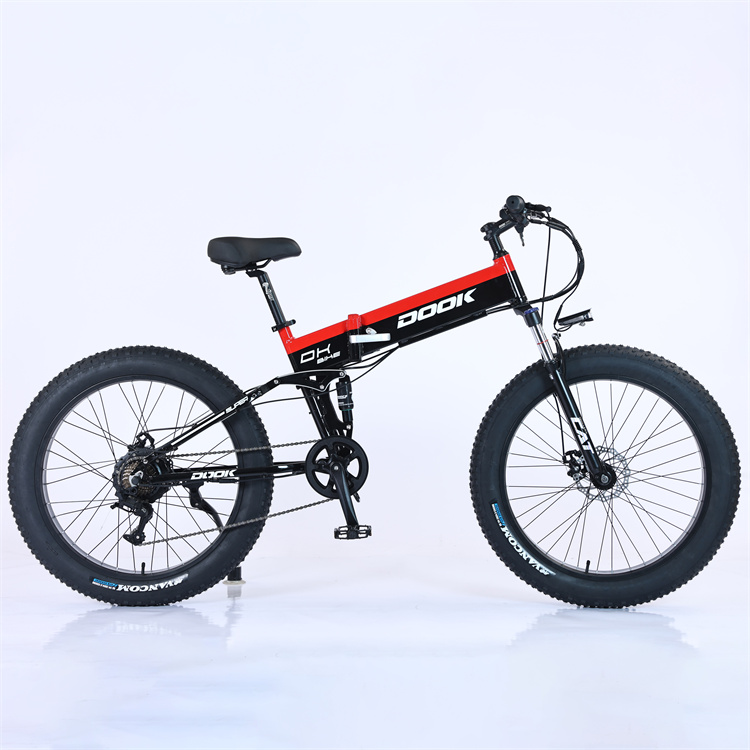 2023 Warehouse factory  Folding Electric Bike latest 26 Inch Fat Tire Folding E bike high quality  E Bike