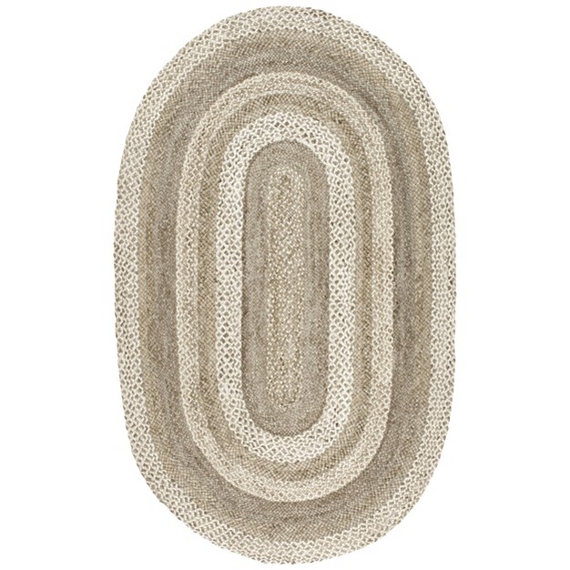 Nuloom Charlene Braided Border Jute Area Rug