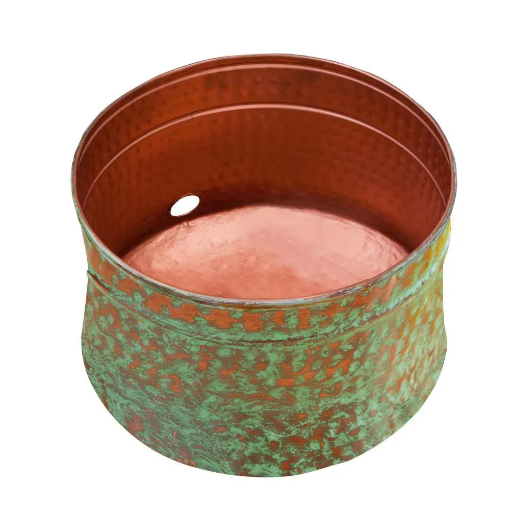 Liberty Garden Patina Steel Hose Pot 1917