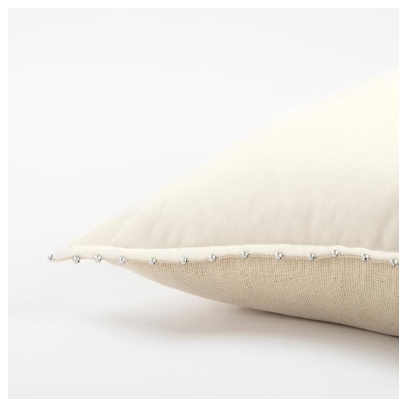 Rizzy Home 22 x 22 Cotton Pillow Cover in Ivory