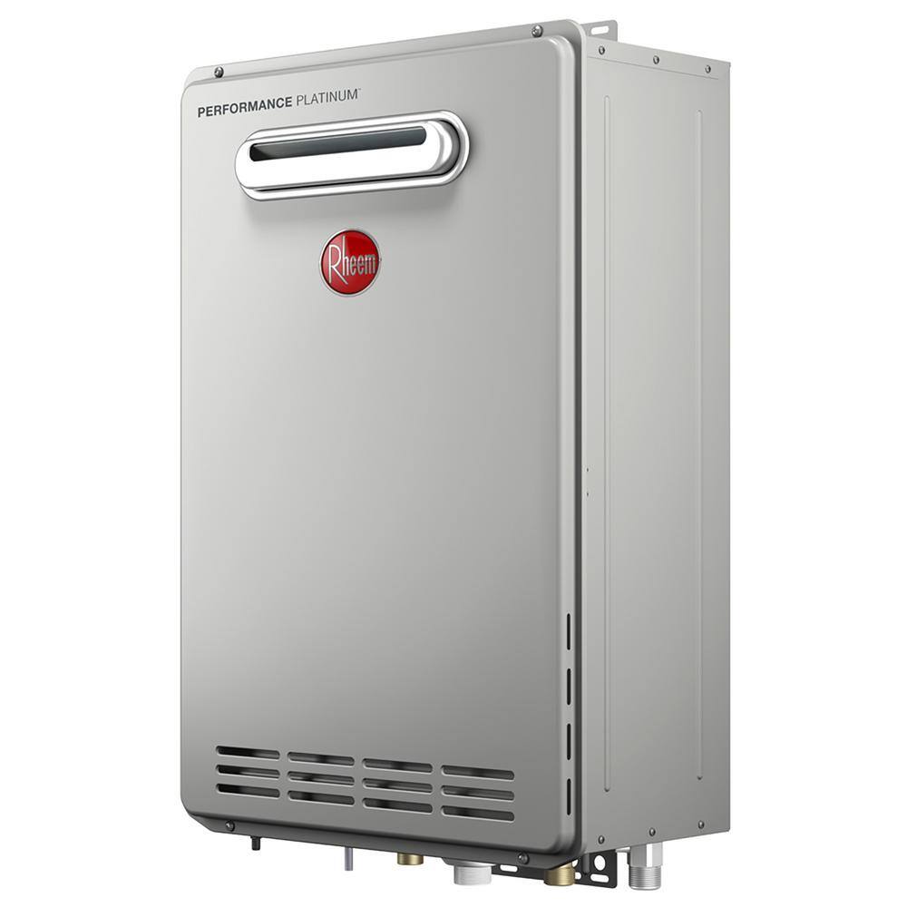 Rheem Performance Platinum 9.0 GPM Natural Gas High Efficiency Outdoor Tankless Water Heater ECOH180XLN-2