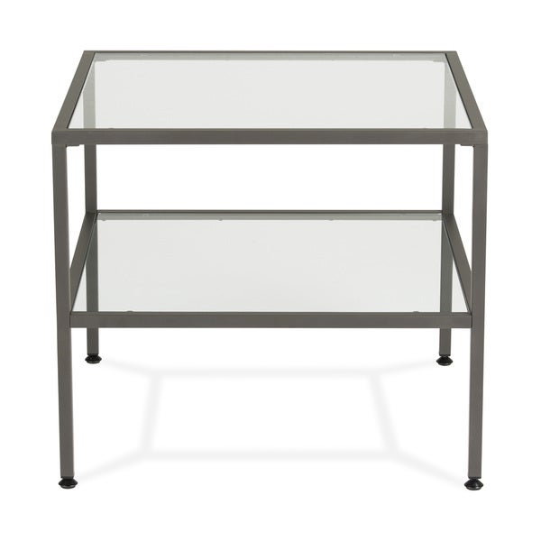 Carbon Loft Heimlich Square End Table