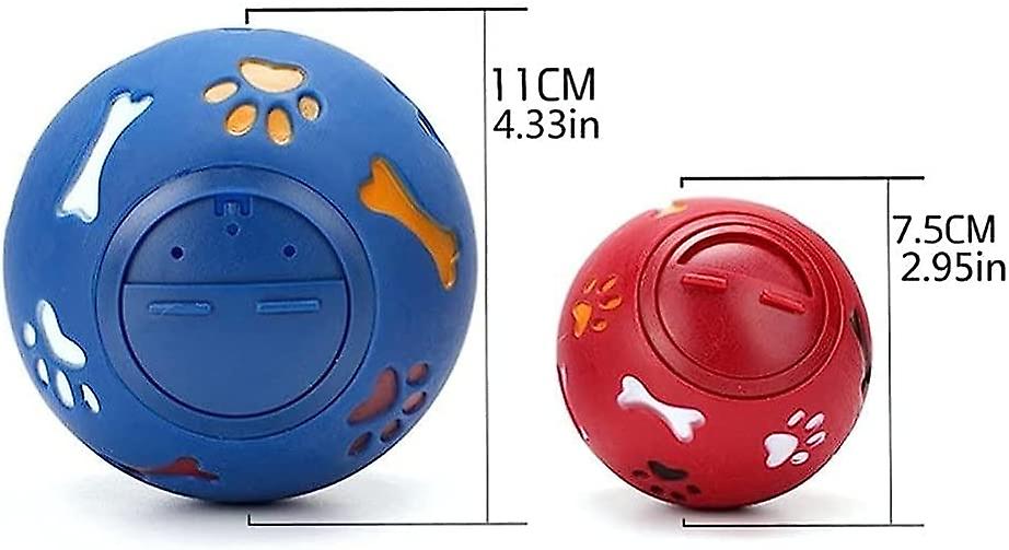 Pet Dog Cats Toys Bite-resistant Rubber Iq Training Toy Interactive Tooth Cleaning Balls Puppy Toys/b/7.5cm