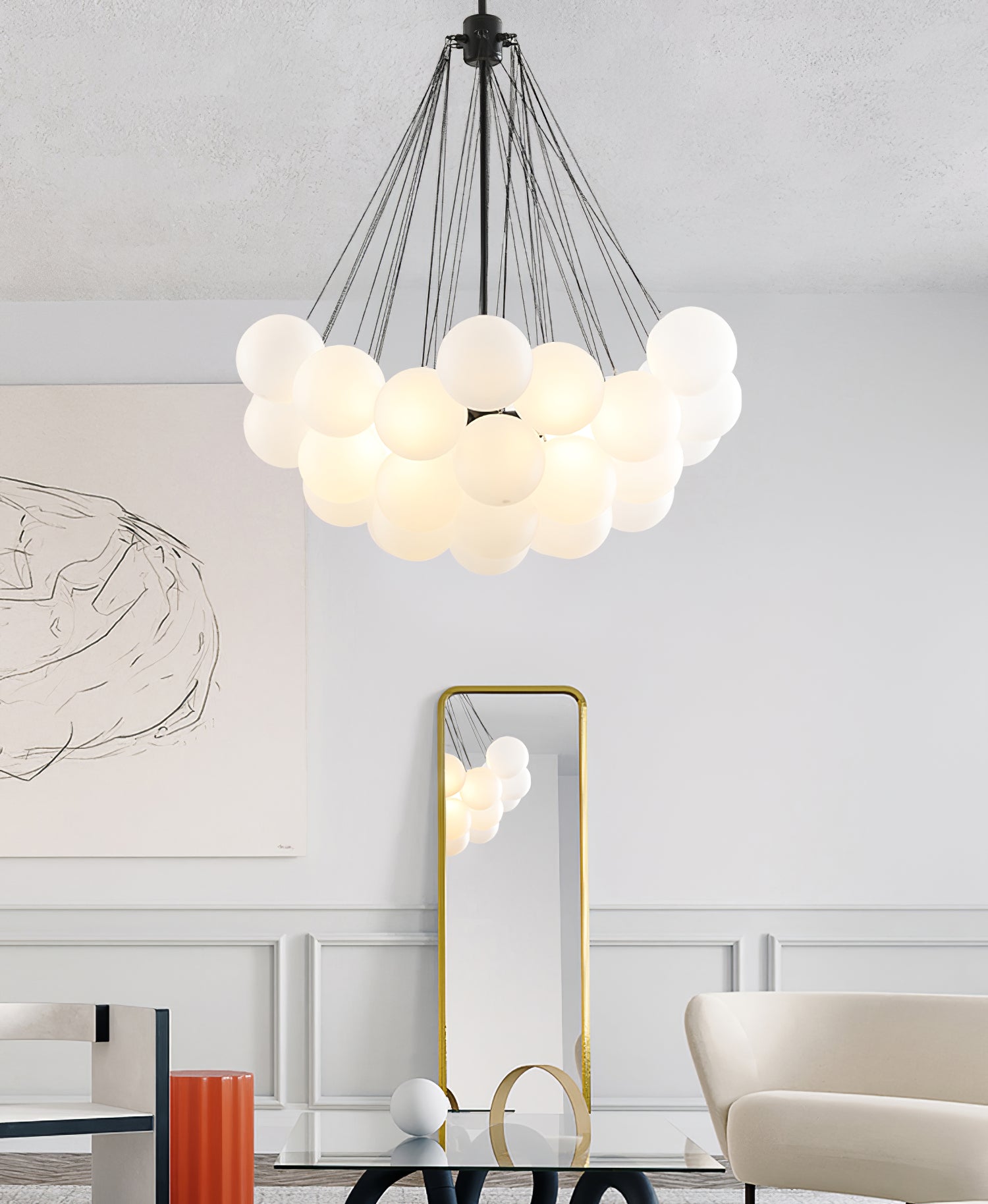 Bubble Chandelier