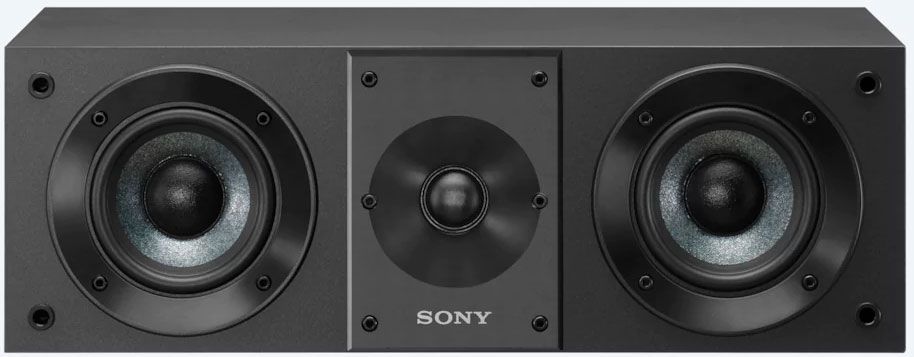  Black Center Channel Speaker