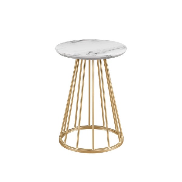 Middlebrook Modern 16-inch Round Side Table