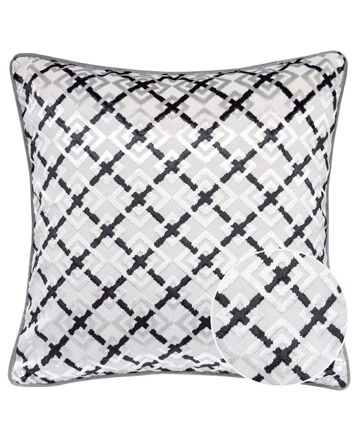 Homey Cozy Audrey Square Decorative Throw Pillow