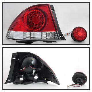 Spyder Auto Lexus IS 300 01-03 ( With Inner Trunk Lights ) LED Tail Lights - Red Clear 5085061