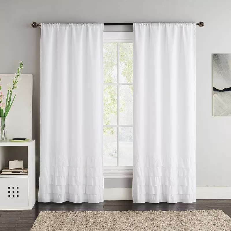 VCNY 2-pack Amber Blackout Window Curtains