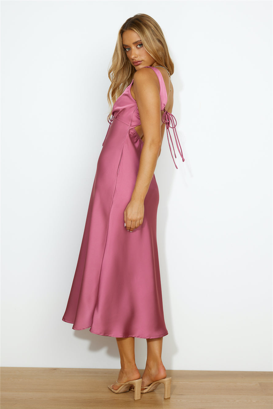 Love To Amaze Midi Dress Pink