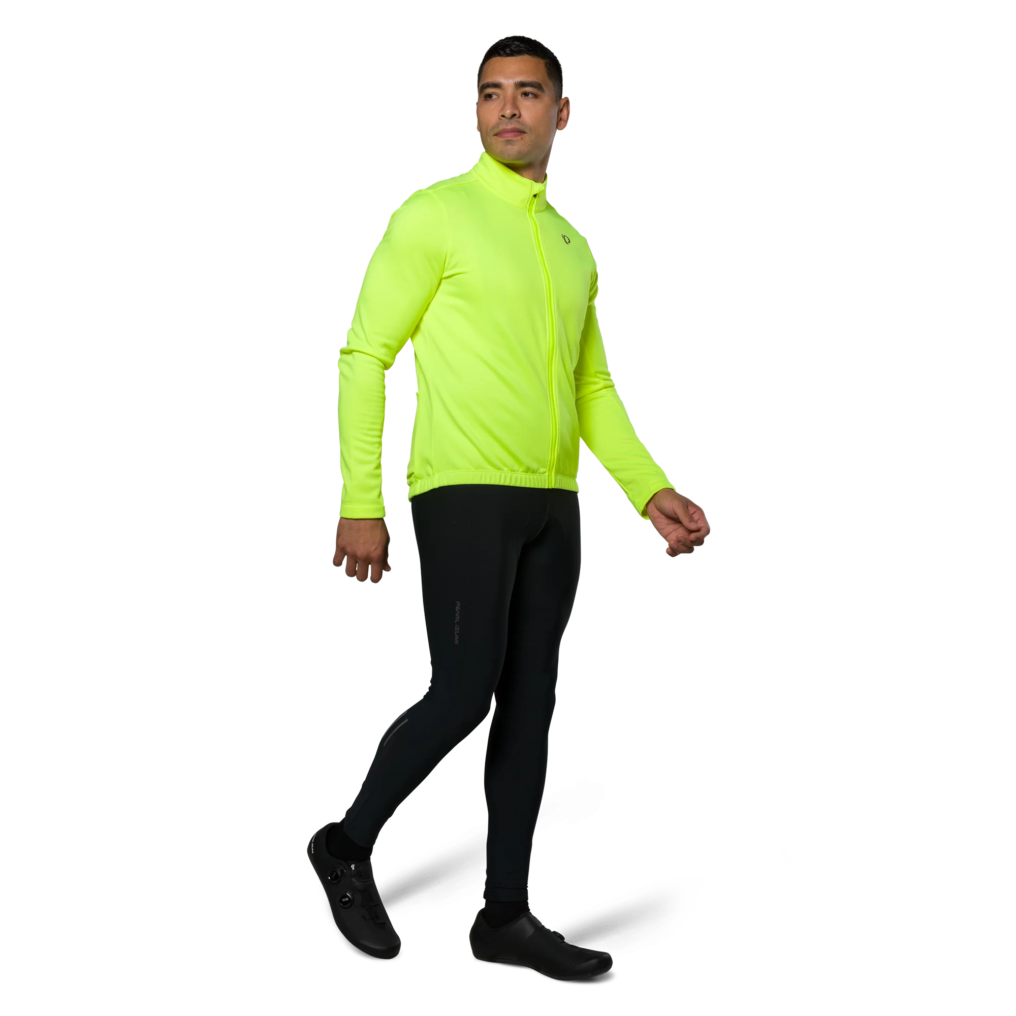 Pearl Izumi Quest Thermal Long Sleeve Road Jersey - Screaming Yellow