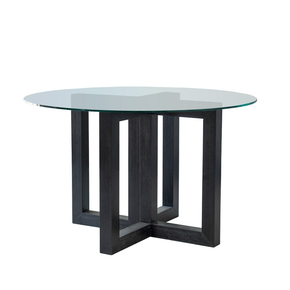 Atlas 5pc Contemporary Dining Collection with Metal Base Chairs