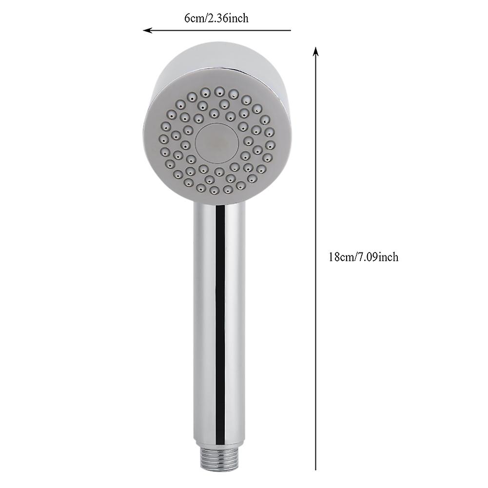 2pcs - Shower Head High Pressure Handheld Shower Head Portable Powerful Water Spray Shower Head For Bathroom